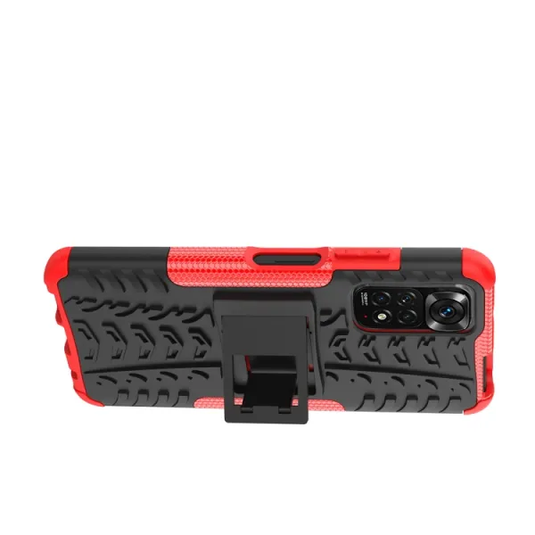 STAND Extra odolný obal Xiaomi Redmi Note 12S červený