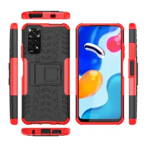 STAND Extra odolný obal Xiaomi Redmi Note 12S červený