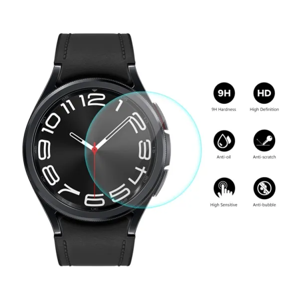 PROTEMIO 2x Tvrdené sklo pre Samsung Galaxy Watch6 Classic 43mm