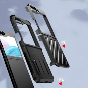 CONTRAST Odolný kryt pre Samsung Galaxy Z Flip5 5G čierny