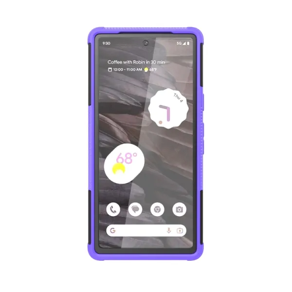 STAND Extra odolný obal Google Pixel 7a fialový