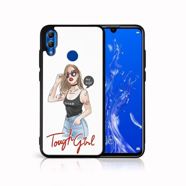 MY ART Ochranný obal Honor 10 Lite TOUGH GIRL (131)