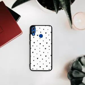 MY ART Ochranný obal Honor 10 Lite BLACK HEARTS (167)