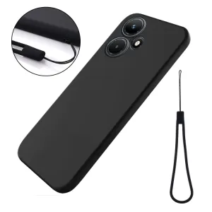 RUBBER Ochranný kryt pre Infinix Hot 30 čierny