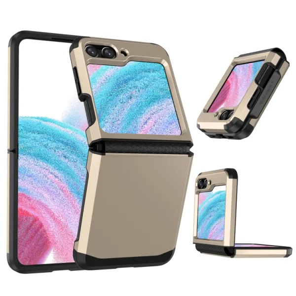 SGP ARMOR Odolný kryt pre Samsung Galaxy Z Flip5 5G zlatý