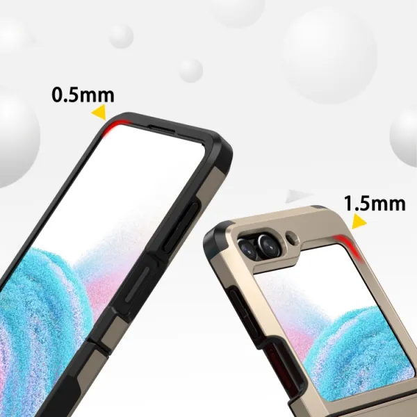 SGP ARMOR Odolný kryt pre Samsung Galaxy Z Flip5 5G zlatý