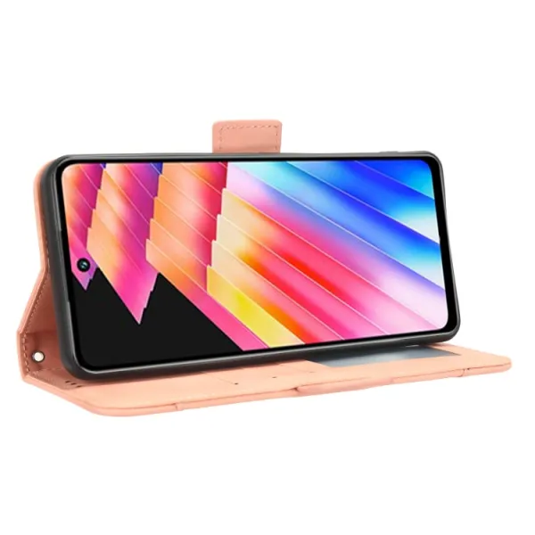 SLOT Peňaženkový obal pre Infinix Hot 30 ružový