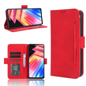 SLOT Peňaženkový obal pre Infinix Hot 30 červený
