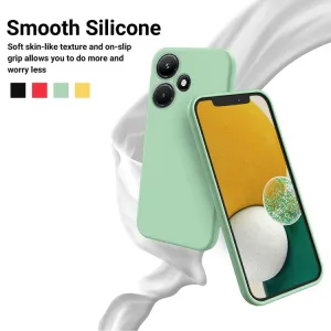 RUBBER Ochranný kryt pre Infinix Hot 30 zelený