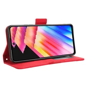 SLOT Peňaženkový obal pre Infinix Hot 30 červený