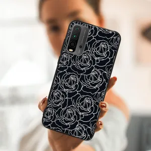 MY ART Ochranný obal Xiaomi Redmi 9T ROSES (172)