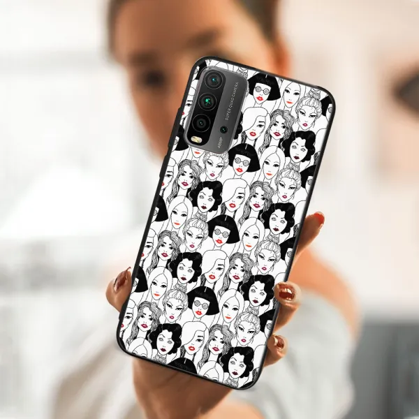 MY ART Ochranný obal Xiaomi Redmi 9T LIPSTICK (174)