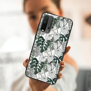 MY ART Ochranný obal Xiaomi Redmi 9T LEAF (175)