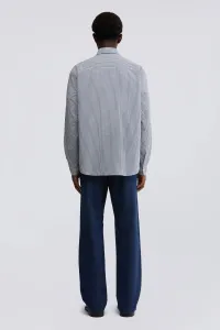 Košeľa Aspesi Camicia Fred Check Bluette