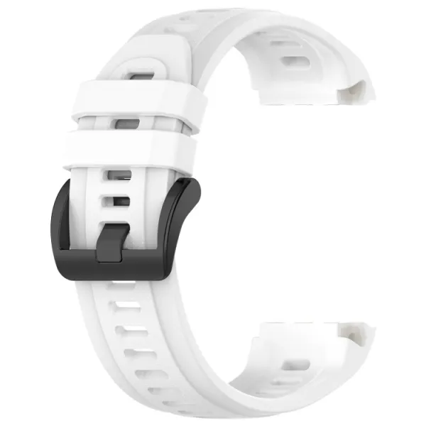 SILICONE Remienok pre Garmin Approach S70 - 47mm biely