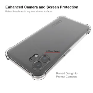 ENKAY SET Priehľadný obal + 2.5D ochranné sklo Nothing Phone 2