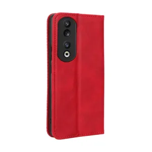 BUSINESS Peňaženkový kryt pre Honor 90 5G červený