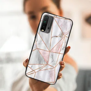 MY ART Ochranný obal Xiaomi Redmi 9T PINK MARBLE (143)