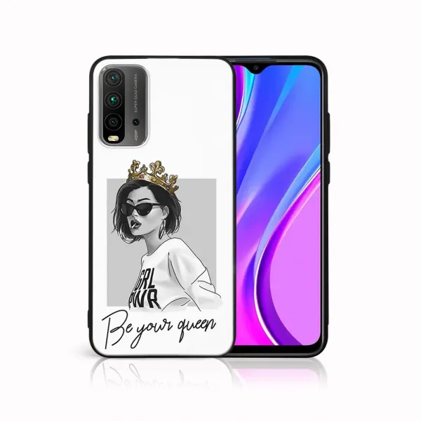 MY ART Ochranný obal Xiaomi Redmi 9T QUEEN (139)