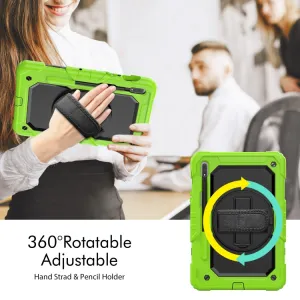 SOLID 360 Odolný kryt pre Samsung Galaxy Tab S8 zelený