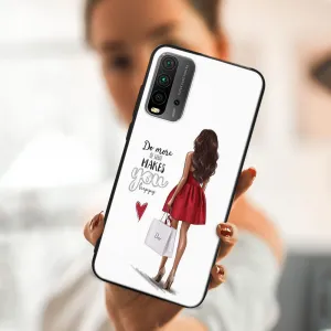 MY ART Ochranný obal Xiaomi Redmi 9T RED DRESS (137)