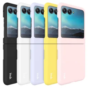 IMAK JS-2 Plastový kryt pre Motorola Razr 40 Ultra biely
