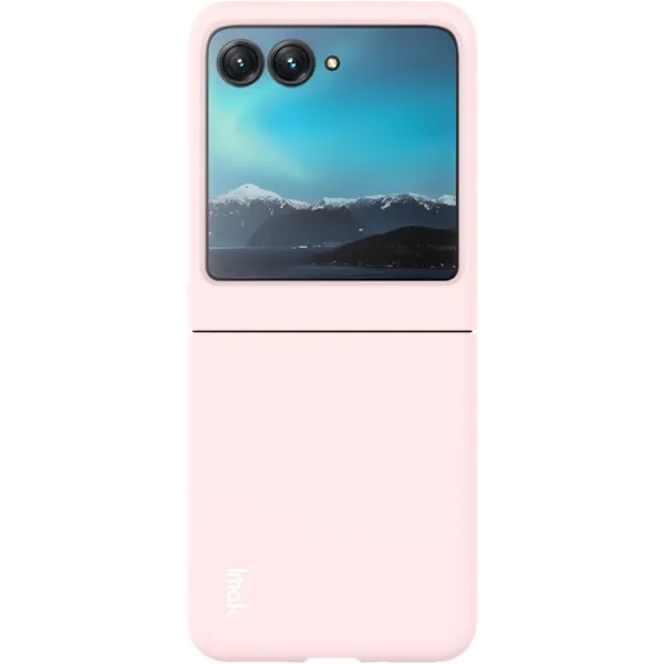 IMAK JS-2 Plastový kryt pre Motorola Razr 40 Ultra ružový