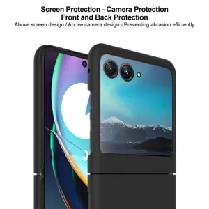 IMAK JS-2 Plastový kryt pre Motorola Razr 40 Ultra biely