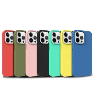 ECO RUBBER Ochranný obal Apple iPhone 15 Plus modrý