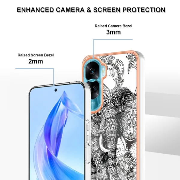 IMD ART Ochranný kryt Honor 90 Lite 5G ELEPHANT