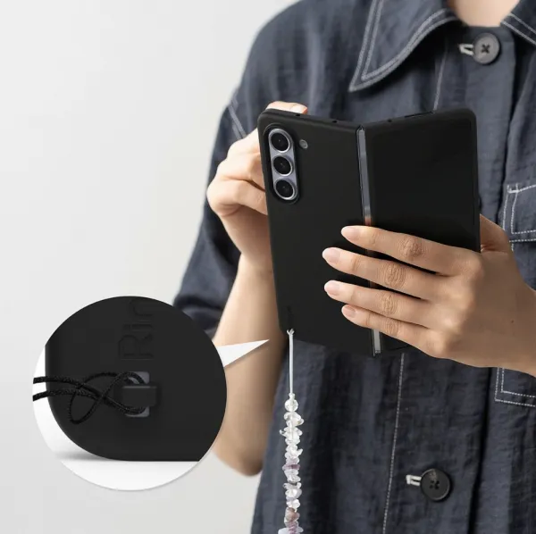 RINGKE SLIM Plastový ochranný kryt Samsung Galaxy Z Fold5 5G čierny