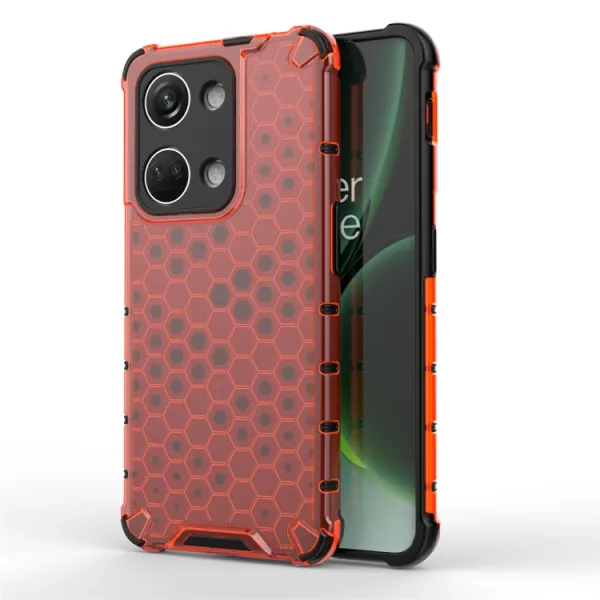 HONEYCOMB Ochranný kryt OnePlus Nord 3 5G červený