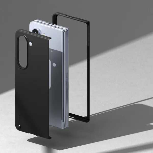 RINGKE SLIM Plastový ochranný kryt Samsung Galaxy Z Fold5 5G čierny