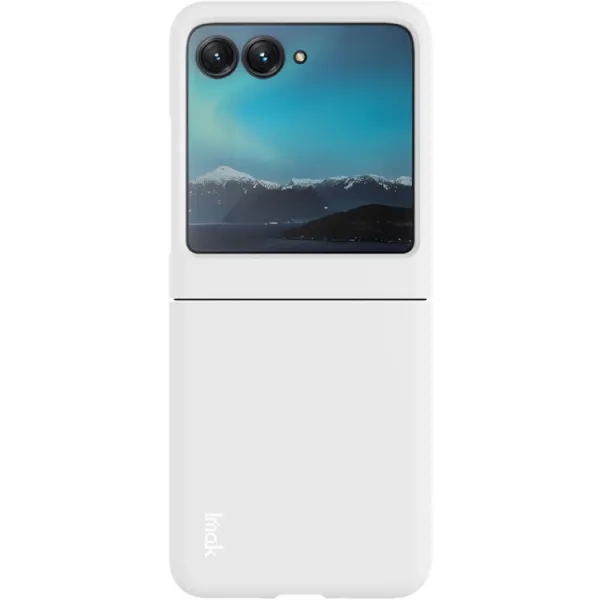 IMAK JS-2 Plastový kryt pre Motorola Razr 40 Ultra biely