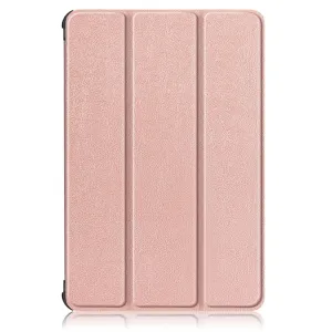 LEATHER Zaklápací kryt pre Honor Pad X8 ružový