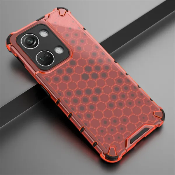 HONEYCOMB Ochranný kryt OnePlus Nord 3 5G červený