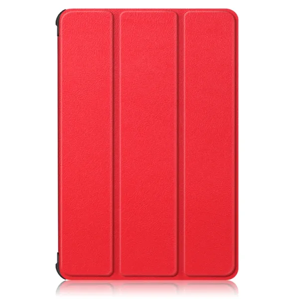 LEATHER Zaklápací kryt pre Honor Pad X8 červený