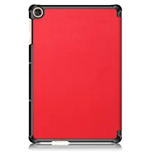 LEATHER Zaklápací kryt pre Honor Pad X8 červený