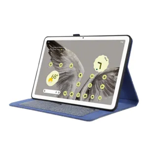 FABRIC Zaklápací obal pre Google Pixel Tablet modrý