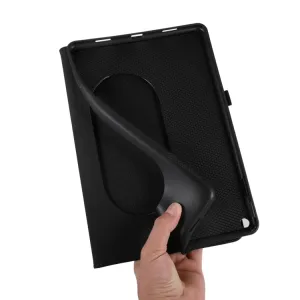 FABRIC Zaklápací obal pre Google Pixel Tablet modrý