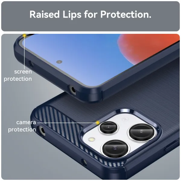 FLEXI TPU Kryt pre Xiaomi Redmi 12 modrý
