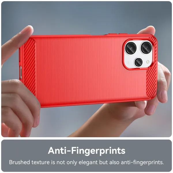 FLEXI TPU Kryt pre Xiaomi Redmi 12 červený