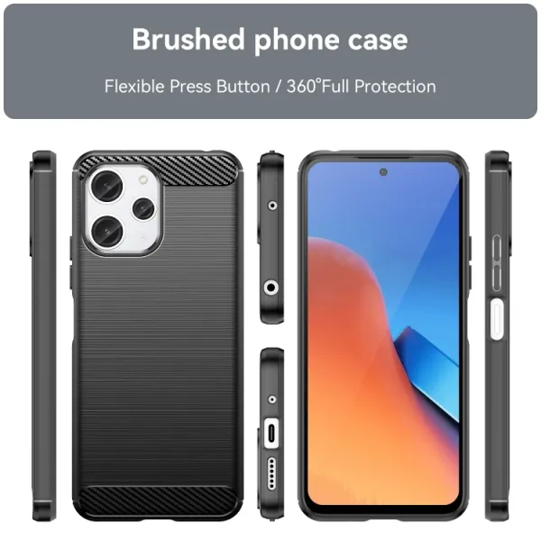 FLEXI TPU Kryt pre Xiaomi Redmi 12 čierny