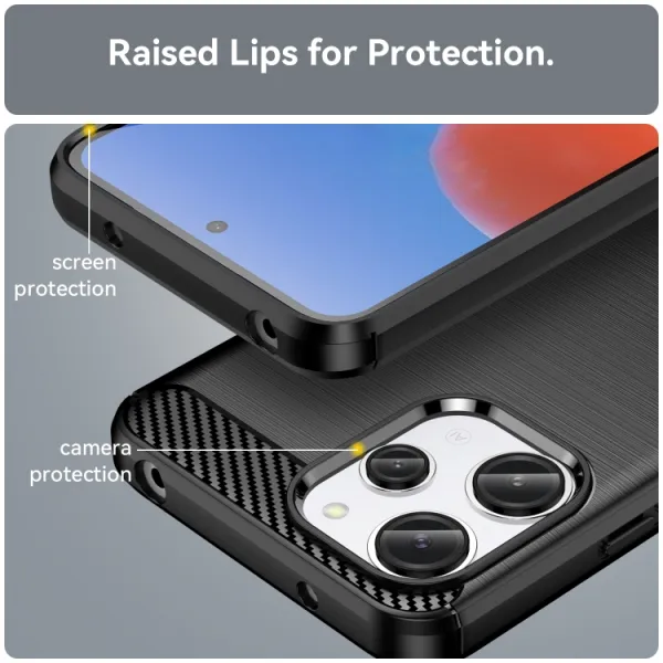 FLEXI TPU Kryt pre Xiaomi Redmi 12 čierny