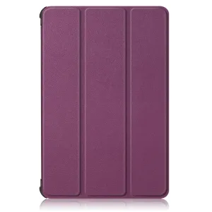 LEATHER Zaklápací kryt pre Honor Pad X8 fialový