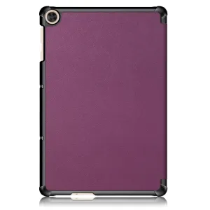 LEATHER Zaklápací kryt pre Honor Pad X8 fialový