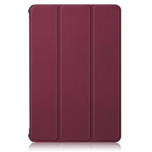 LEATHER Zaklápací kryt pre Honor Pad X8 bordový
