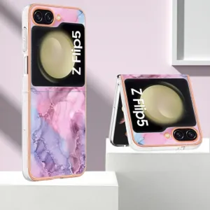 IMD MARBLE Ochranný kryt Samsung Galaxy Z Flip5 5G PINK