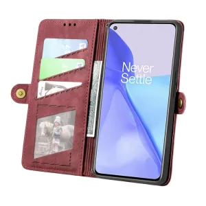 GEOM Peňaženkové puzdro pre OnePlus Nord 3 5G červené