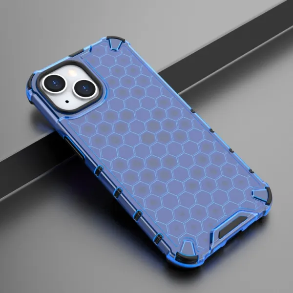 HONEYCOMB Ochranný kryt Apple iPhone 15 modrý